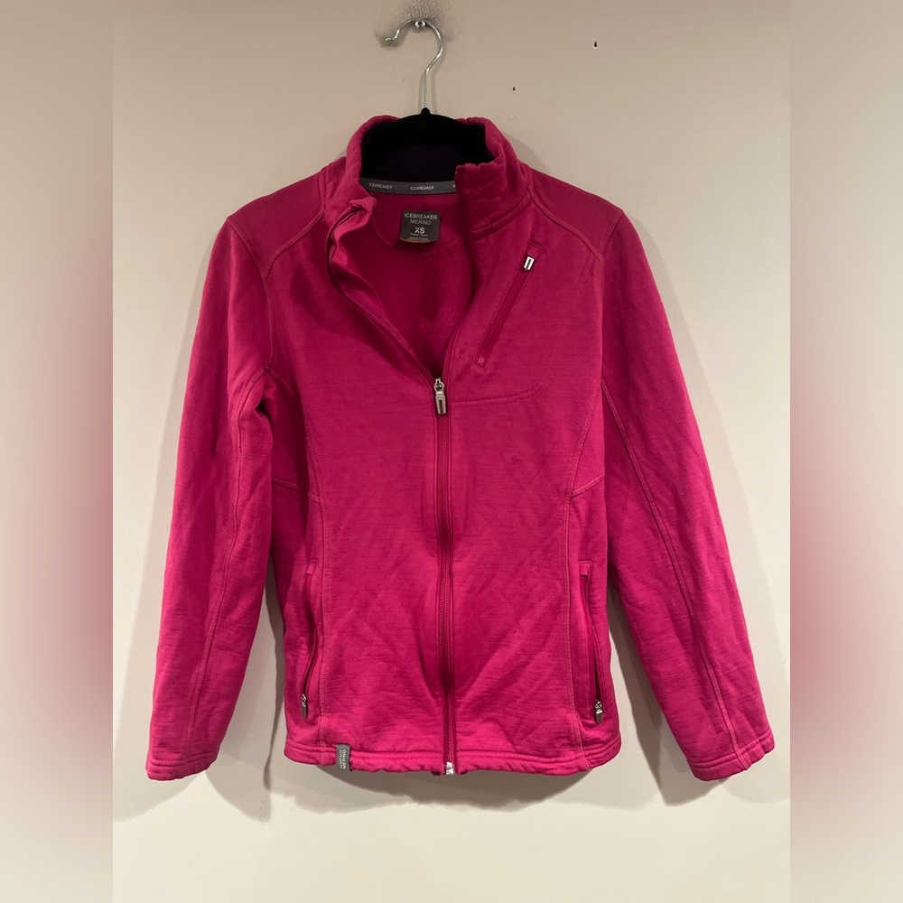 Icebreaker full zip jacket size XS